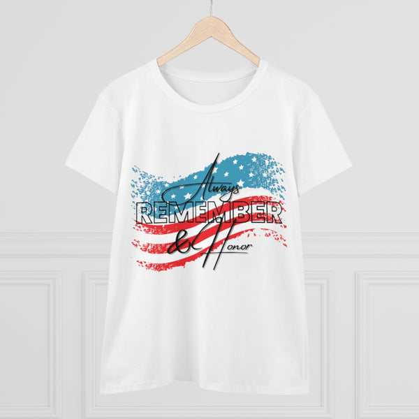Always Remember and Honor Women’s Memorial Day Tee