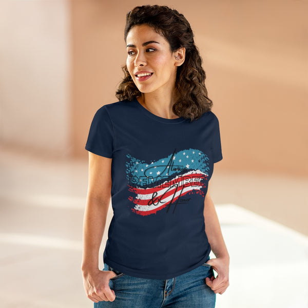 Always Remember and Honor Women’s Memorial Day Tee