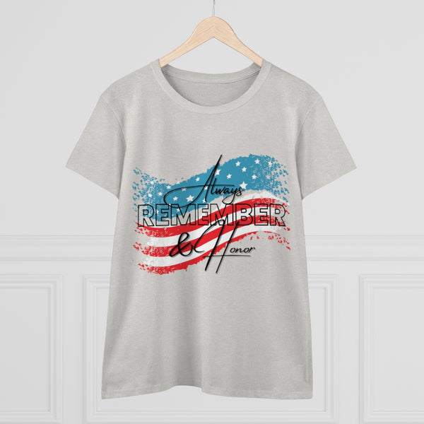 Always Remember and Honor Women’s Memorial Day Tee