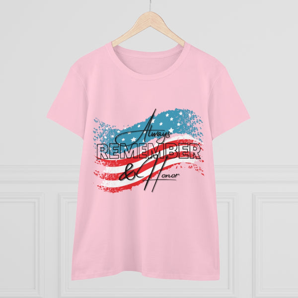 Always Remember and Honor Women’s Memorial Day Tee