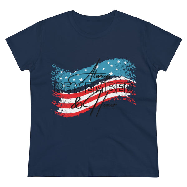 Always Remember and Honor Women’s Memorial Day Tee