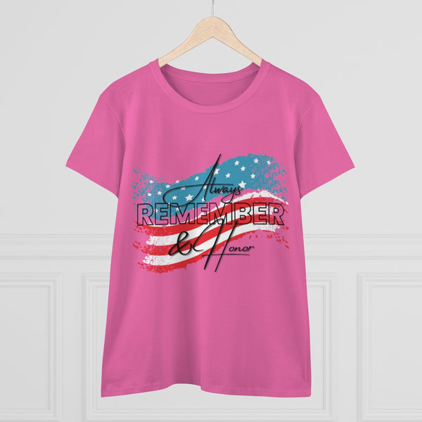 Always Remember and Honor Women’s Memorial Day Tee
