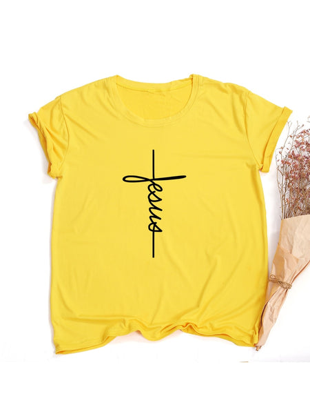 Jesus Cross Women's T-shirt