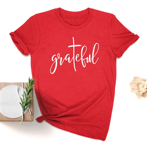 Ladies' Grateful Cotton Graphic T-shirt