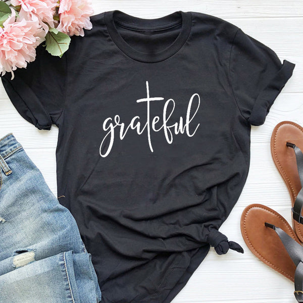 Ladies' Grateful Cotton Graphic T-shirt