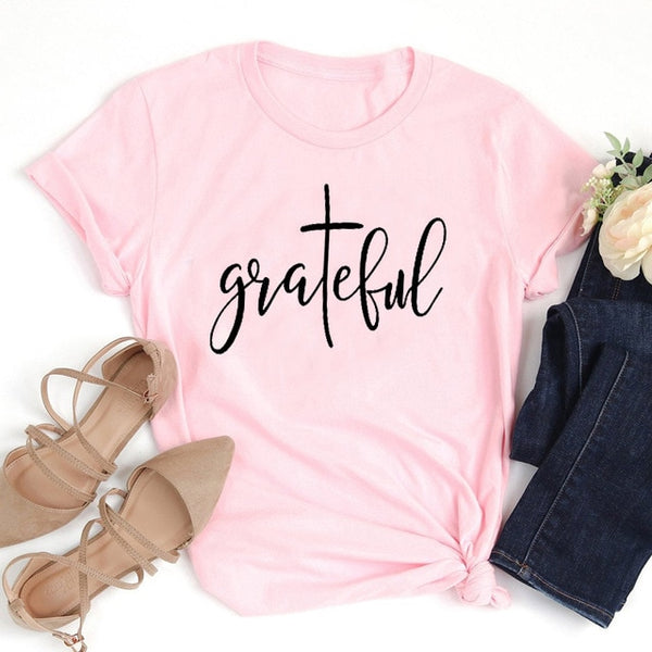 Ladies' Grateful Cotton Graphic T-shirt
