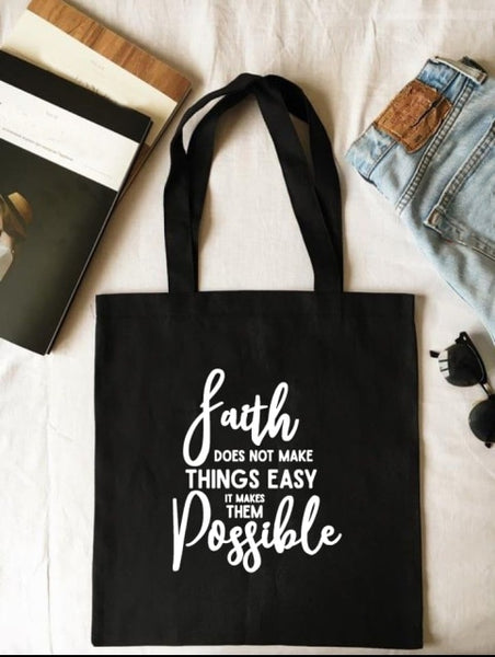 Classic-Style Christian Tote Bags