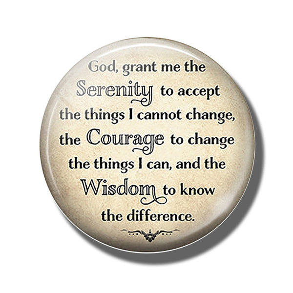 Inspirational Glass Refrigerator Magnets