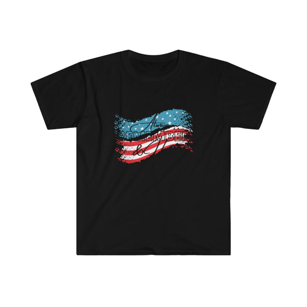 Always Remember and Honor Memorial Day Men’s Super Soft Cotton Tee