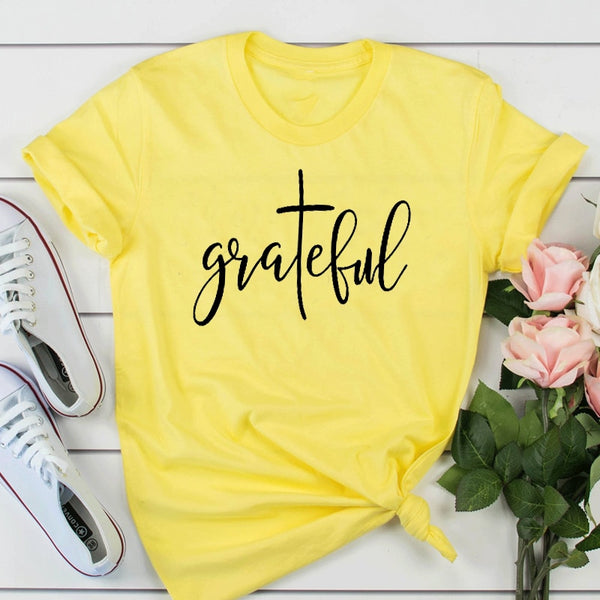 Ladies' Grateful Cotton Graphic T-shirt