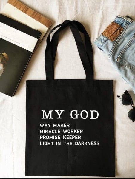 Classic-Style Christian Tote Bags