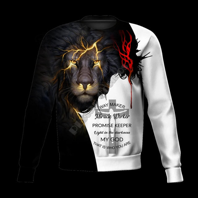 Men's Christian Lion Sweatshirt