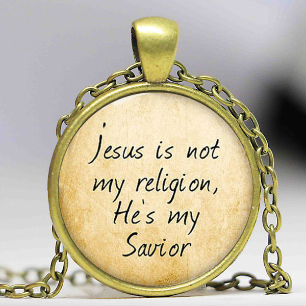 Jesus is My Savior Necklace