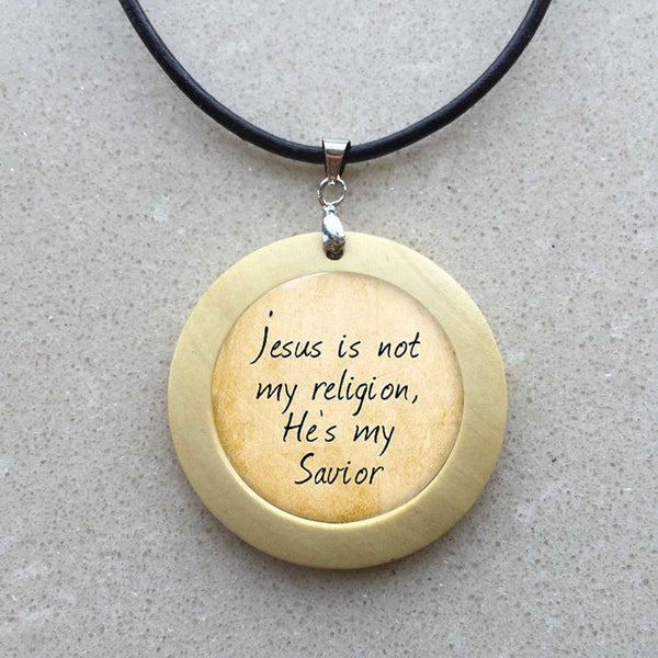 Jesus is My Savior Necklace